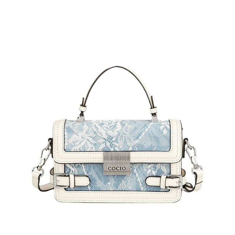 New glacier blue pillow bag this year's popular models of large-capacity fashion leisure women's bags