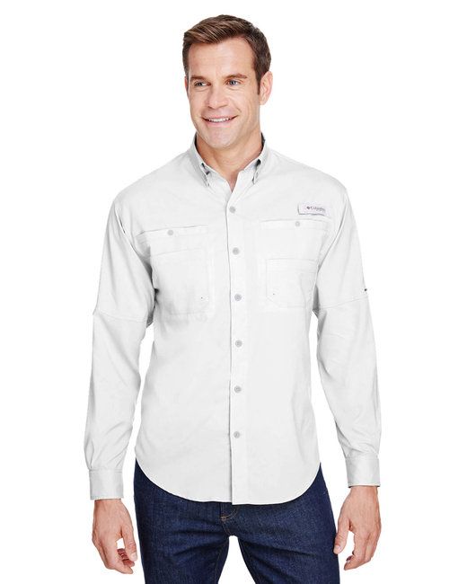 Men's Tamiamiâ„?II Long-Sleeve Shirt - WHITE - M