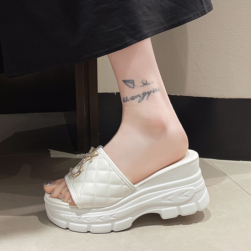 Women Sandals Summer Platform Designer Slippers Fashion Letters Ladies Shoes Casual Non-slip Sandals Women Sandalias De Mujer