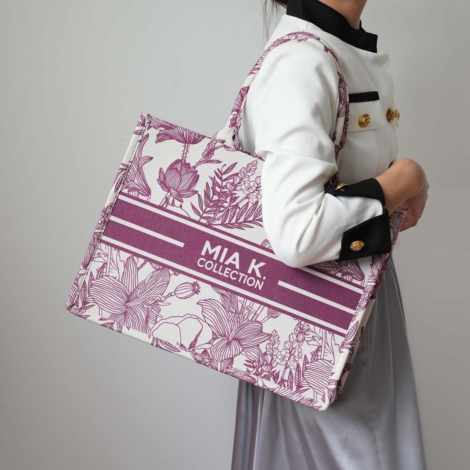 MKF Collection Adorabella Tote Bag Elegant with Versatile and Luxe Gold Accents by Mia K