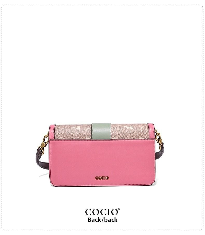 New collision color baguette bag fashion trend new shoulder armpit bag this year's popular models casual women's bags