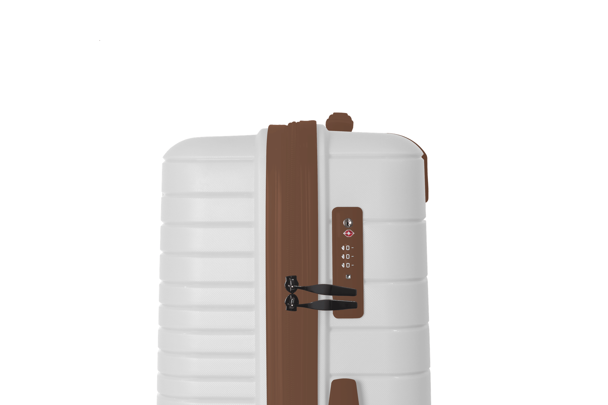 Luggage Set 3 Piece, PP Hardshell Carry on Suitcase with Spinner Wheels & TSA Lock, Lightweight Suitcases for Business, Trip, (20"/24"/28"), White