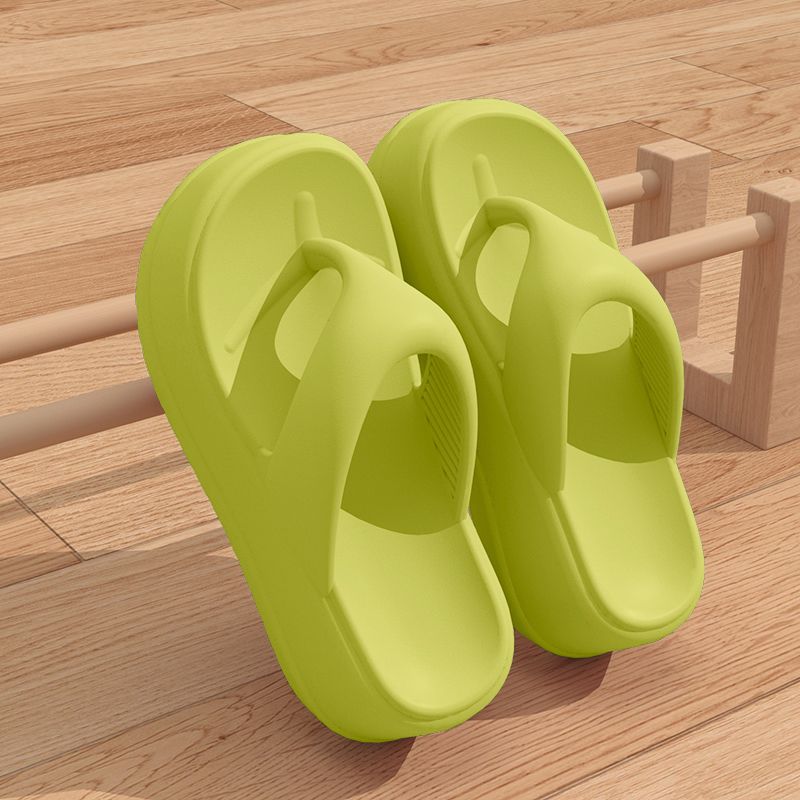 Summer new height-up women's flip-flops fashion trend everything with beach shoes slippers