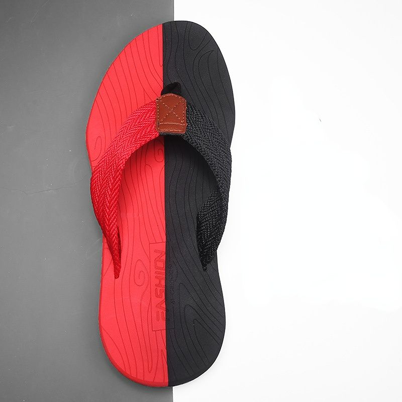 Men's slippers; anti-skid flip flops; beach slippers