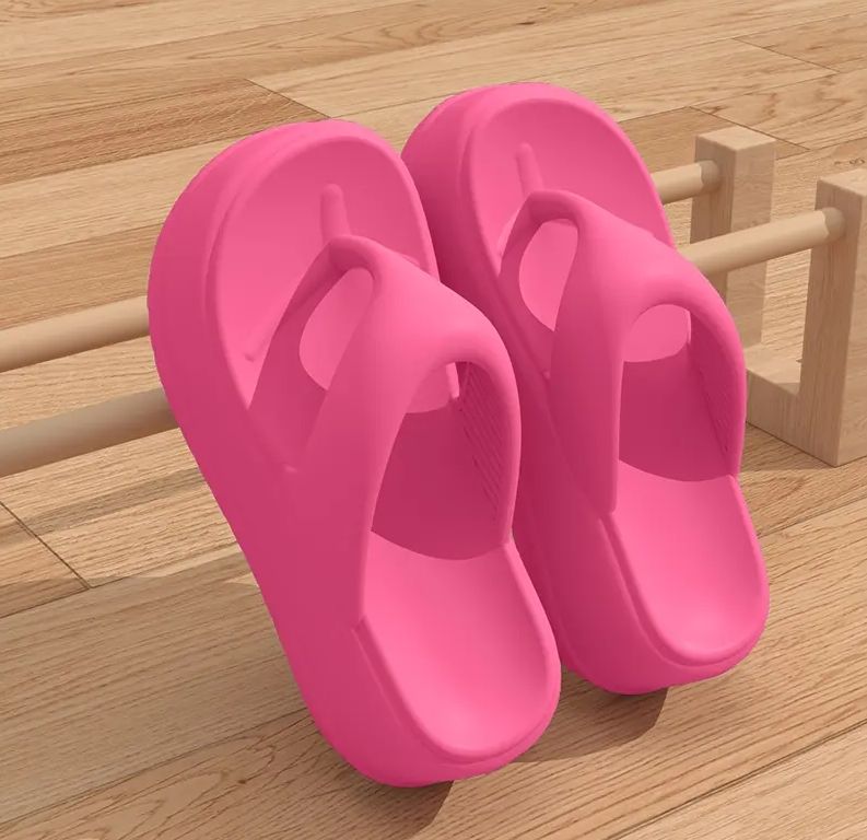 Summer new height-up women's flip-flops fashion trend everything with beach shoes slippers