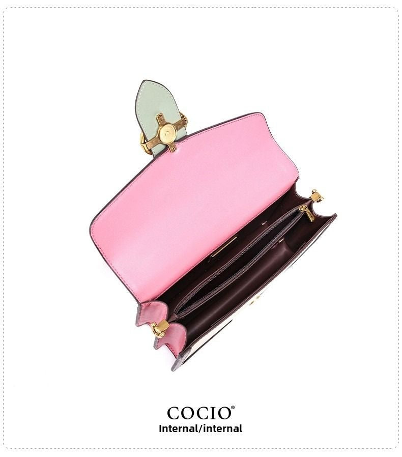 New collision color baguette bag fashion trend new shoulder armpit bag this year's popular models casual women's bags