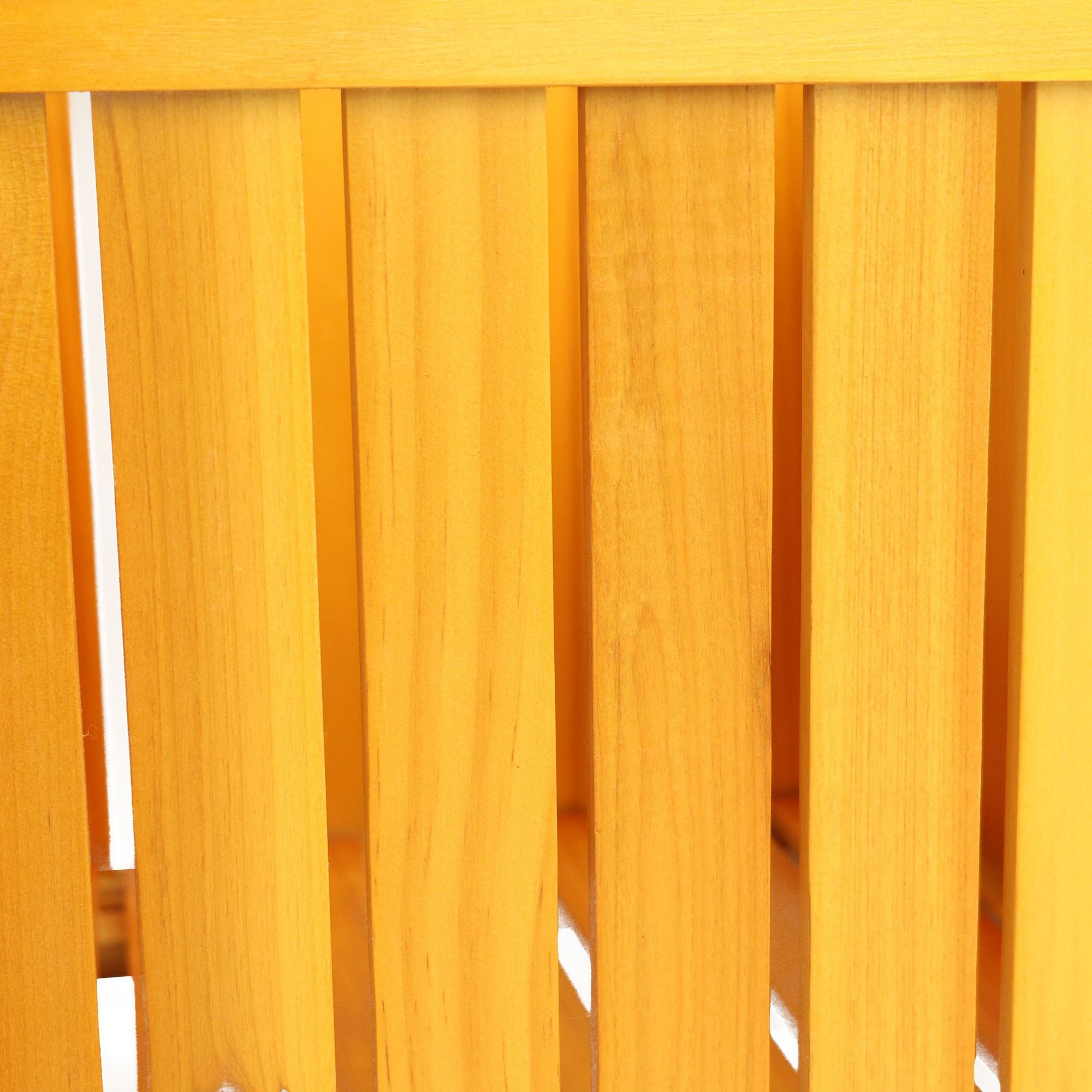 Wood Outdoor Square Wooden Flower and Herb Pot for Garden, Porch and Patio - Outside Plant and Vegetable Container ,Planter,Teak