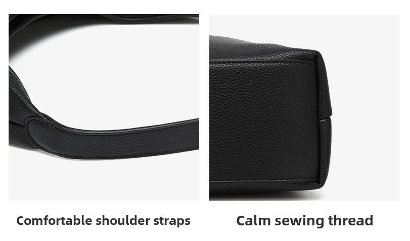 Cross-border foreign trade retro large-capacity Tote bag female 2025 new tide Korean shoulder bag versatile foreign-style armpit bag