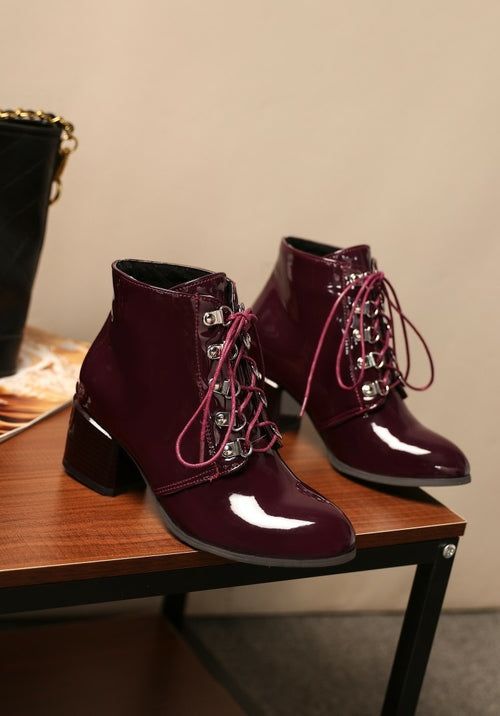 Women's thick heel short boots new autumn and winter