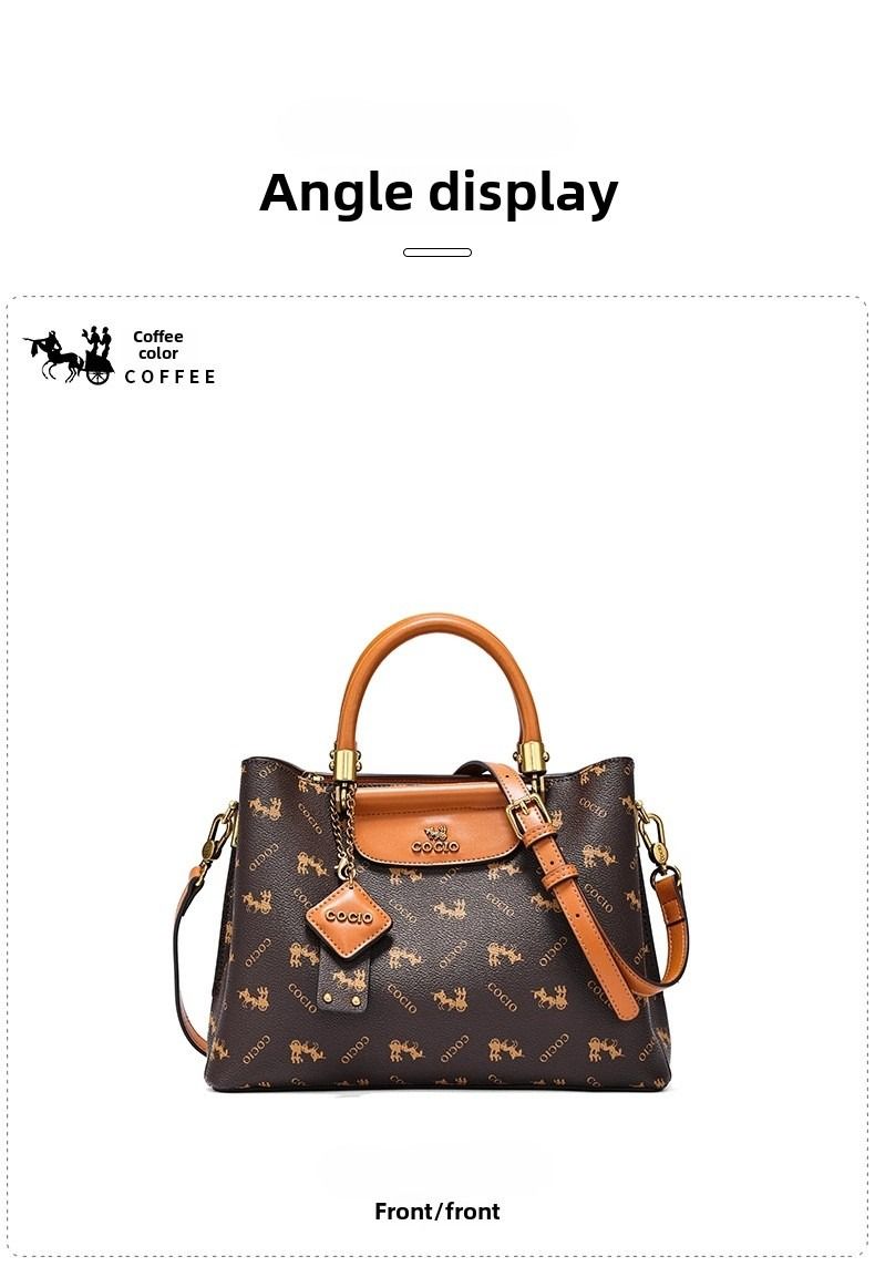 New handbag letter printing fashion new women's bags large capacity foreign trade high-grade models