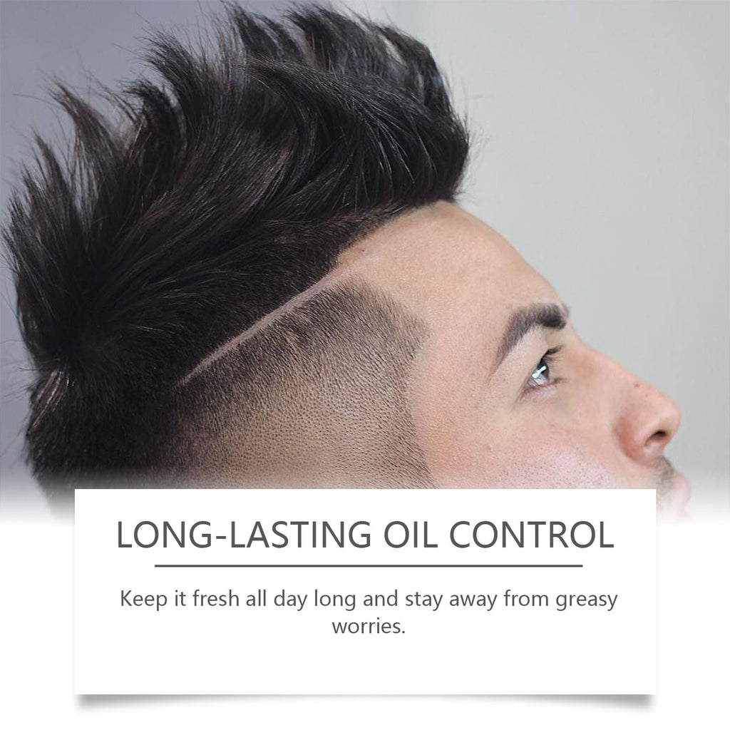 East Moon Men's Solid Wave Hair Wax, Wave Hair Oil Clean, Plump And Smooth Hair