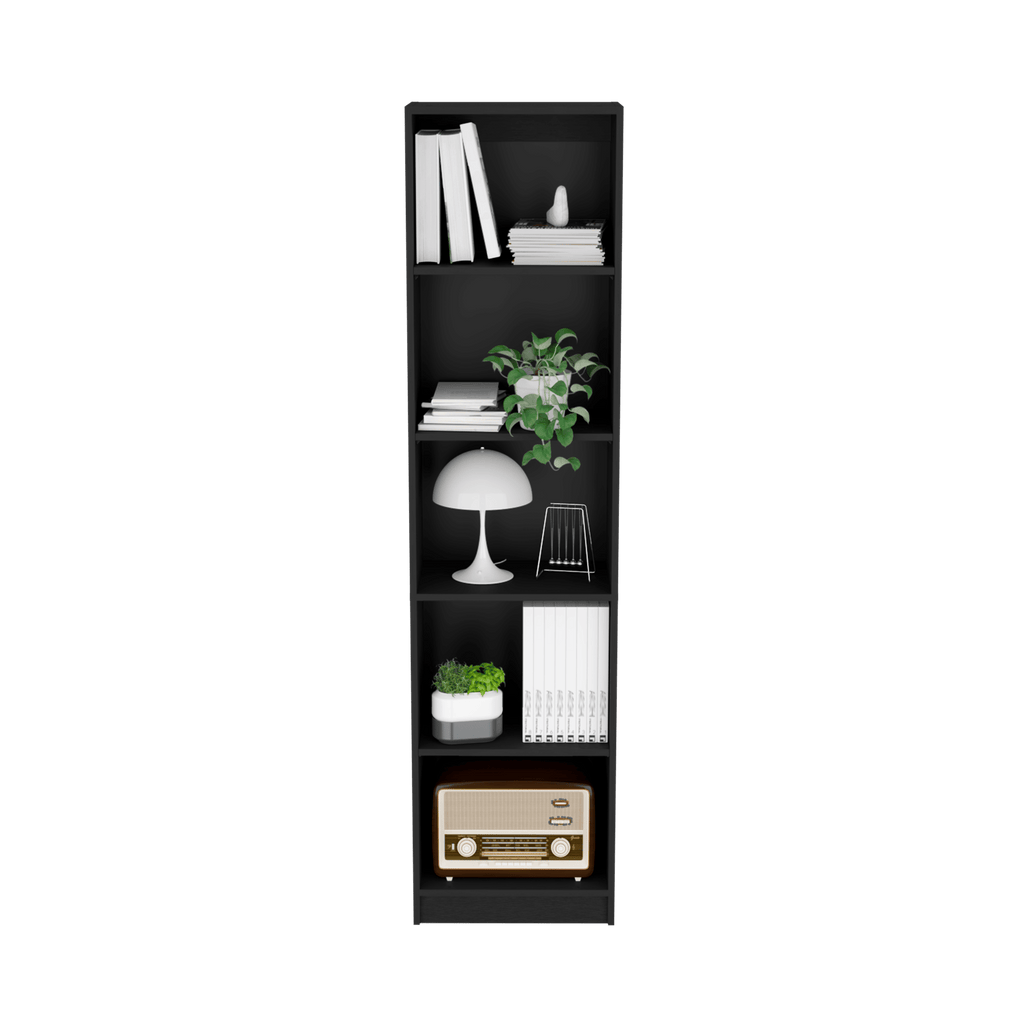 Vinton XS Bookcase Compact Bookshelf with Multiple Shelves