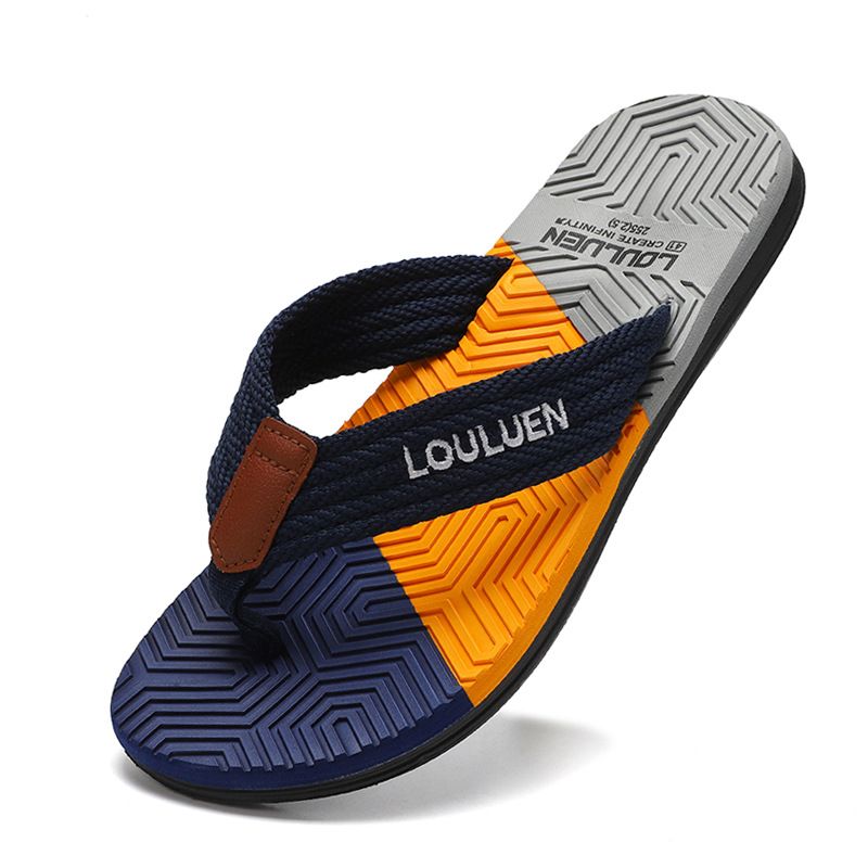 Men's flip flops; beach slippers