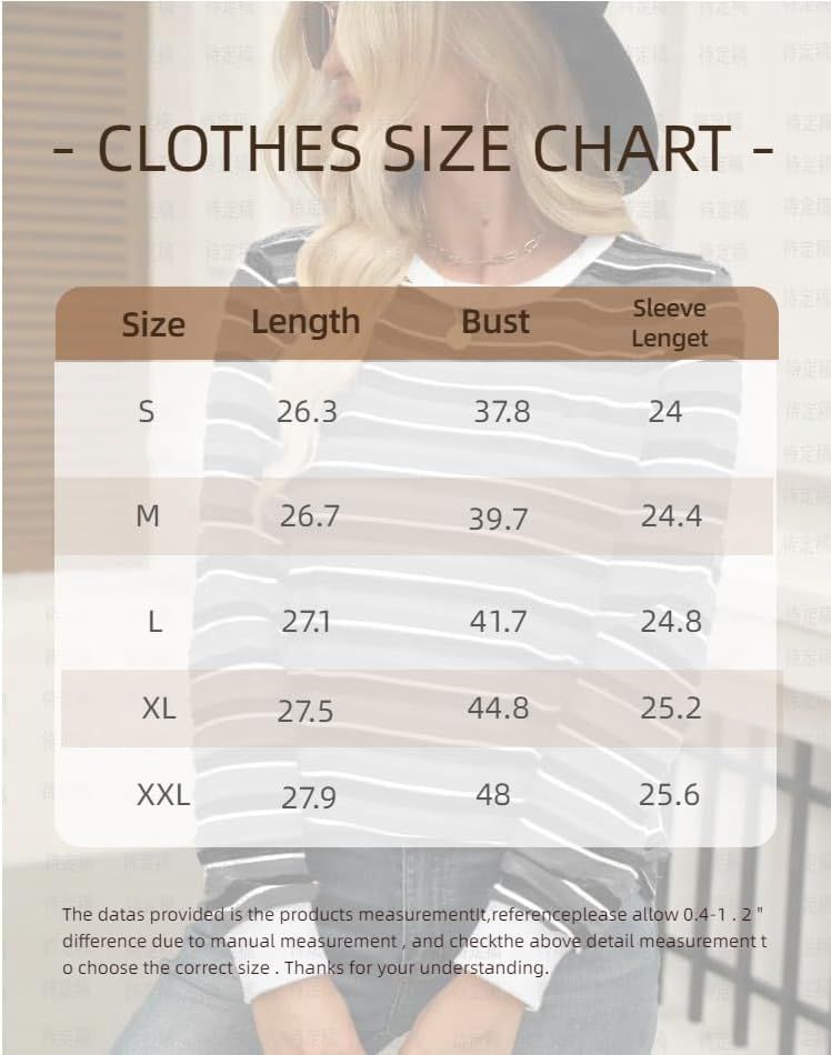 Womens Long Sleeve Shirts Fall 2024 Casual Tops Fashion Fall Outfits Blouses Clothes