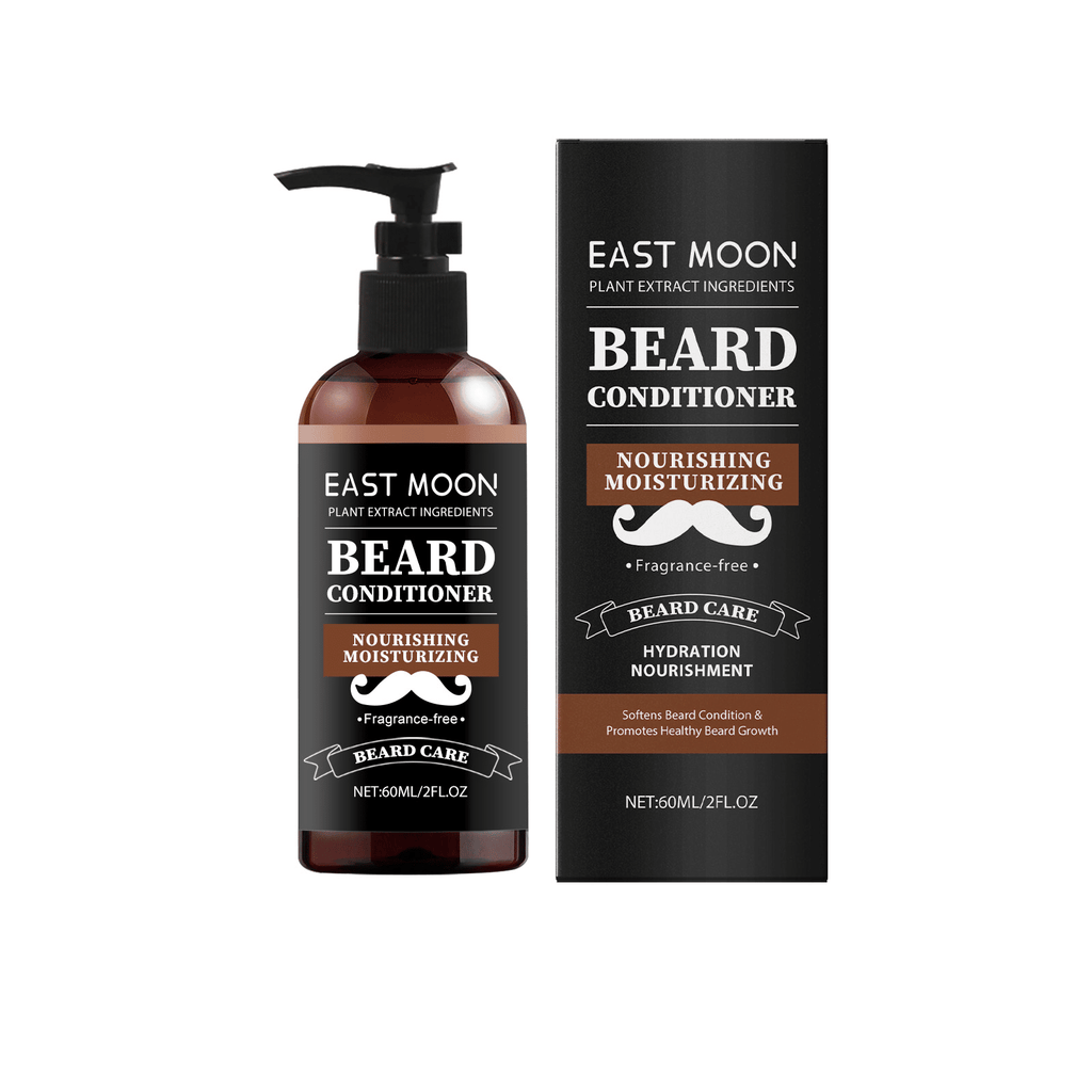 East Moon Men's Beard Care Nourishes Moisturizing Soft Gloss Soothing Moisturizing Gentle Care