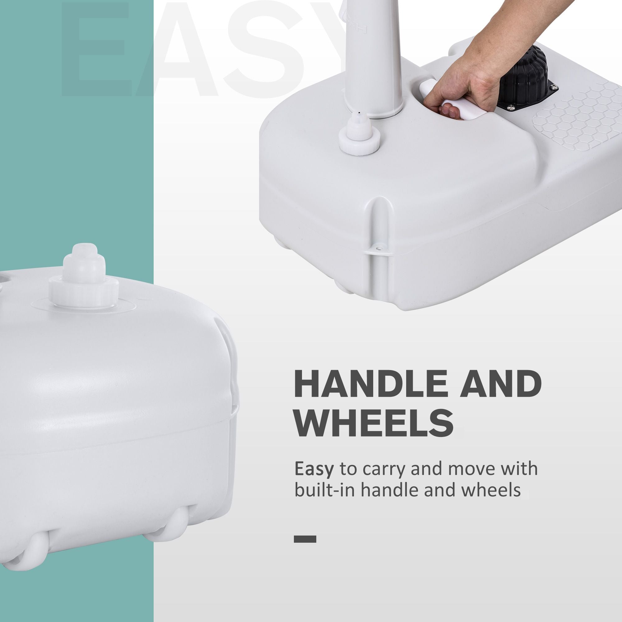 Portable Hand Wash Sink 20 45 Gallon Camping w Towel Holder Soap Dispenser