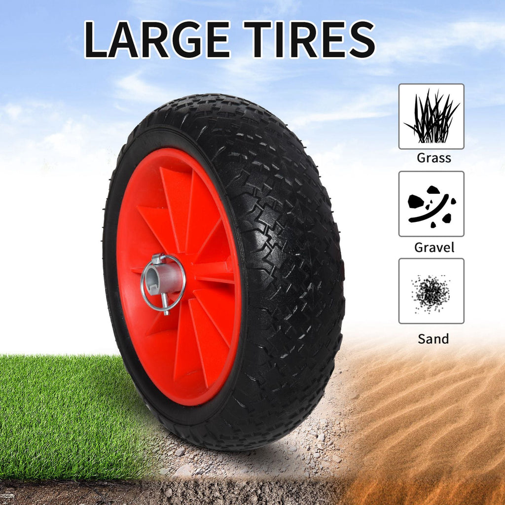 Kayak Cart Trolley with Aluminum Frame Adjustable Crossbar Large Tires for Easy Transport