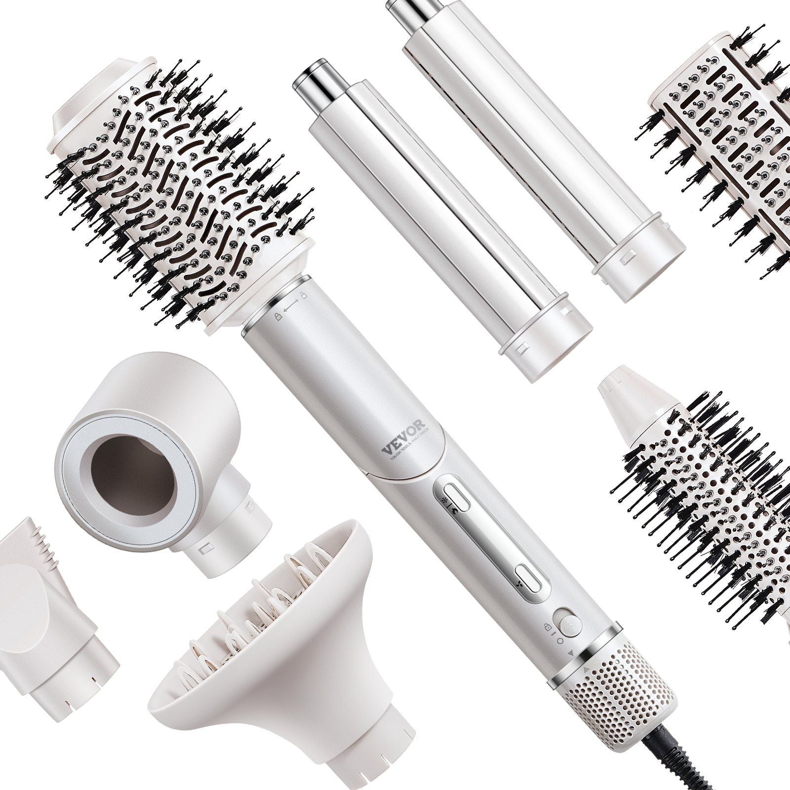 VEVOR Hair Dryer Brush 7-in-1 Professional Multi Styler for Drying Volumizing