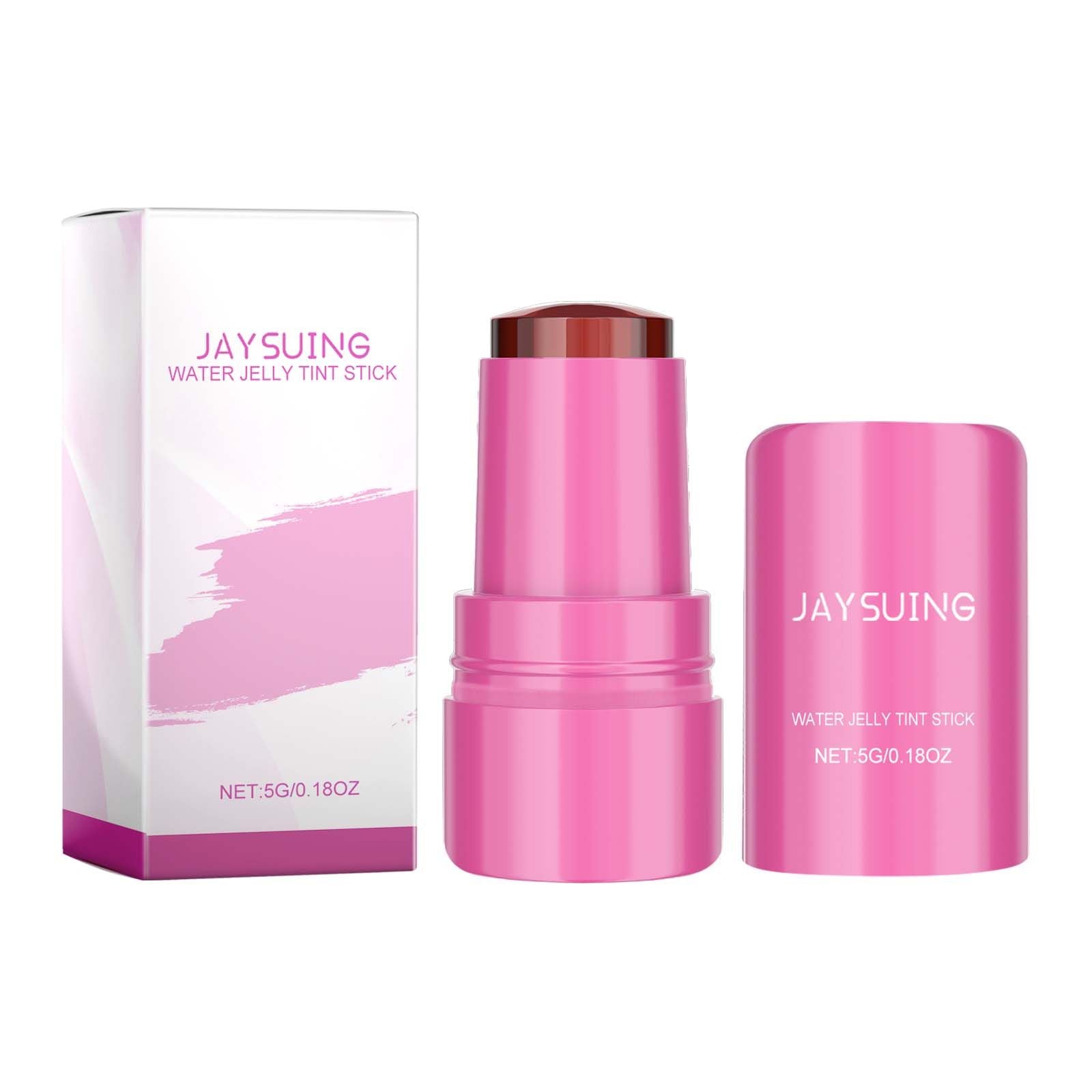 Jaysuing Jelly Blush Lip Gloss Stick Series, Brightening Lip Blush Stick For Even Skin Tone Lips And Cheeks