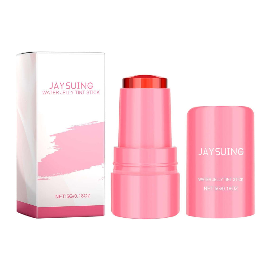 Jaysuing Jelly Blush Lip Gloss Stick Series, Brightening Lip Blush Stick For Even Skin Tone Lips And Cheeks