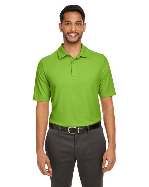 Men's Fusion ChromaSoftâ„?Pique Polo - ACID GREEN - S