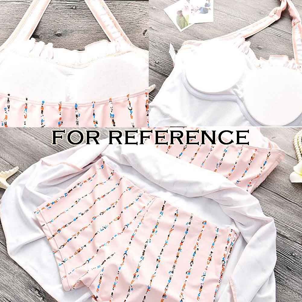 Sweet One Piece Swimsuit Bathing Suit Boyshort Beach wear Wireless Halter Style