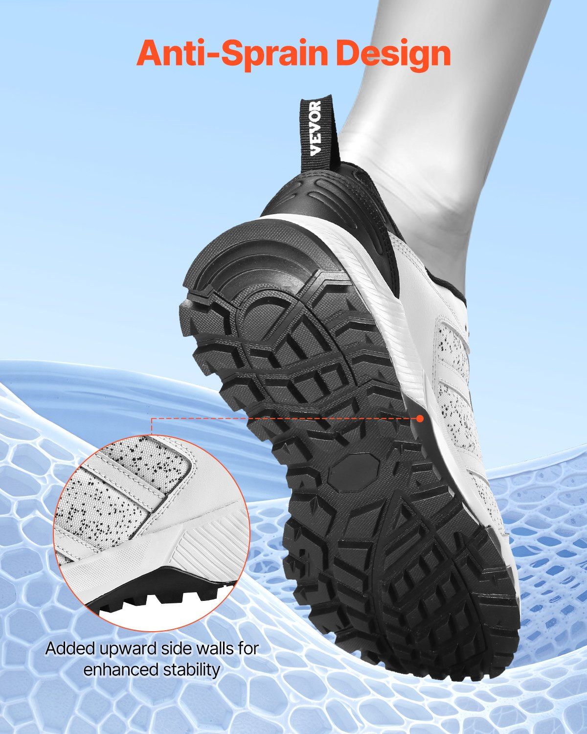 Cross Training Shoes W Width Sneakers US Size 11 Wide Toe Box Shoes White