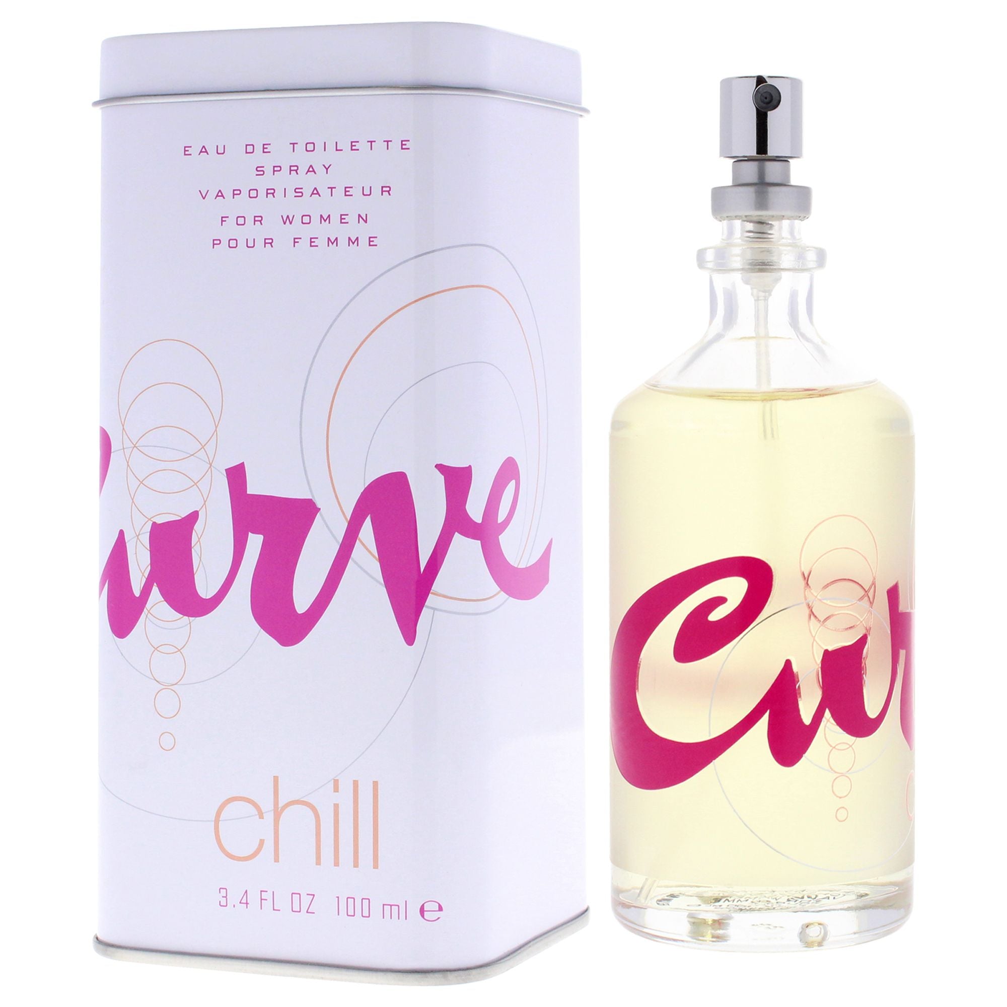 Curve Chill by Liz Claiborne for Women - 3.4 oz EDT Spray