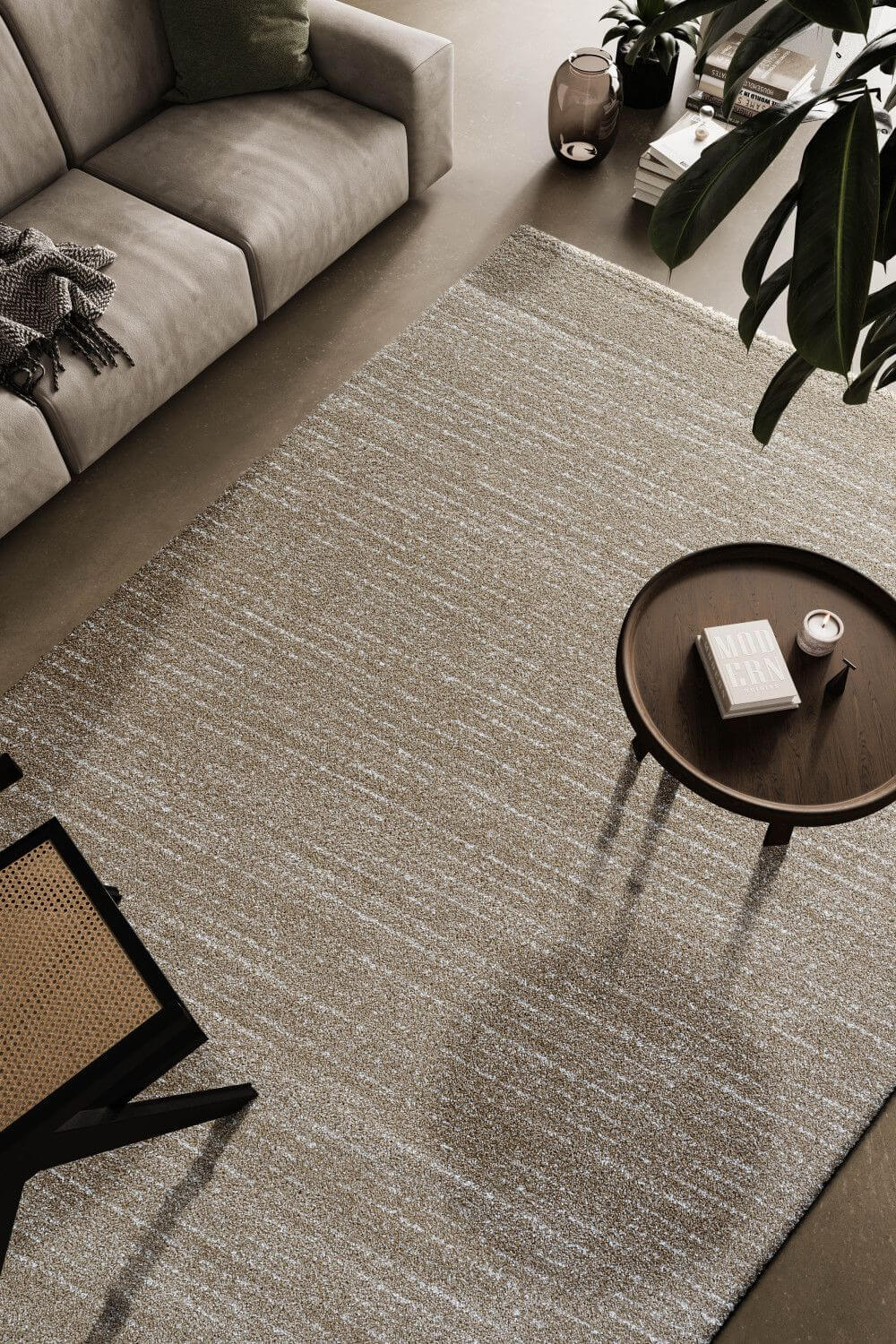 Granada Liora Beige, Ivory and Gold Polypropylene Area Rug