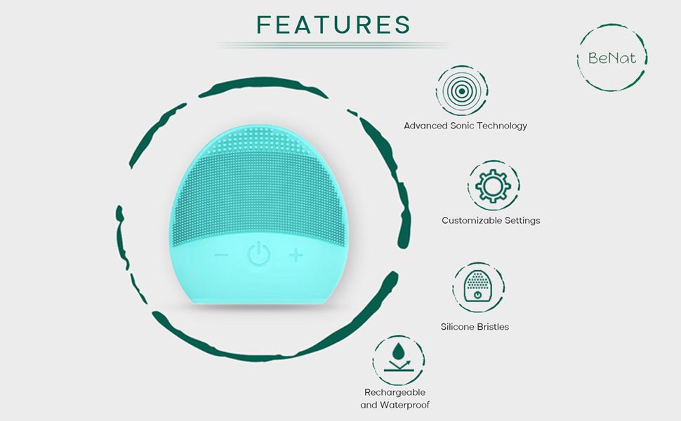 Rechargeable Facial Cleansing Brush