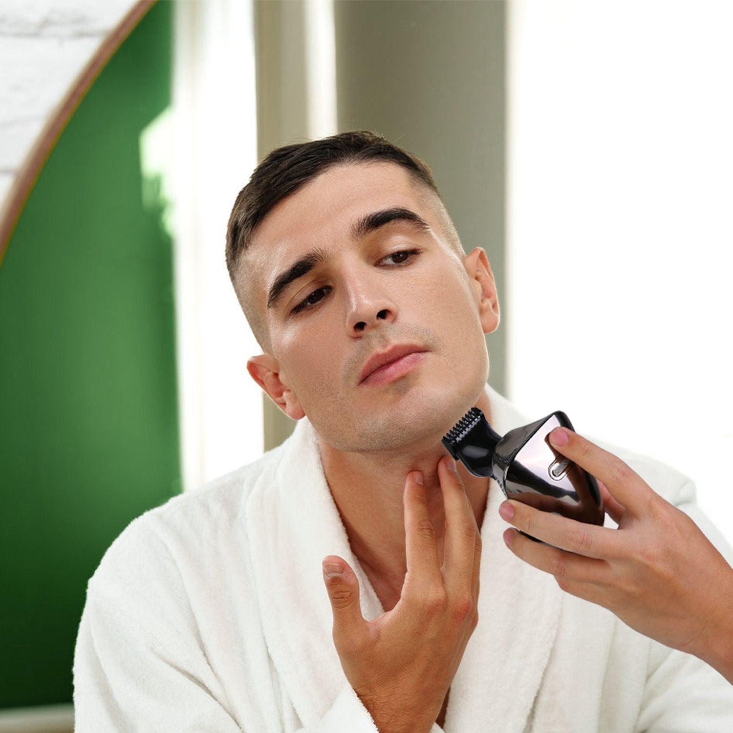 Head Shavers for Bald Men 5 In 1 7D Electric Rotary Razor Rechargeable Cordless Head Beard Trimmer Shaver Kit IPX6 Waterproof Dry Wet Grooming Kit with 3 Combs