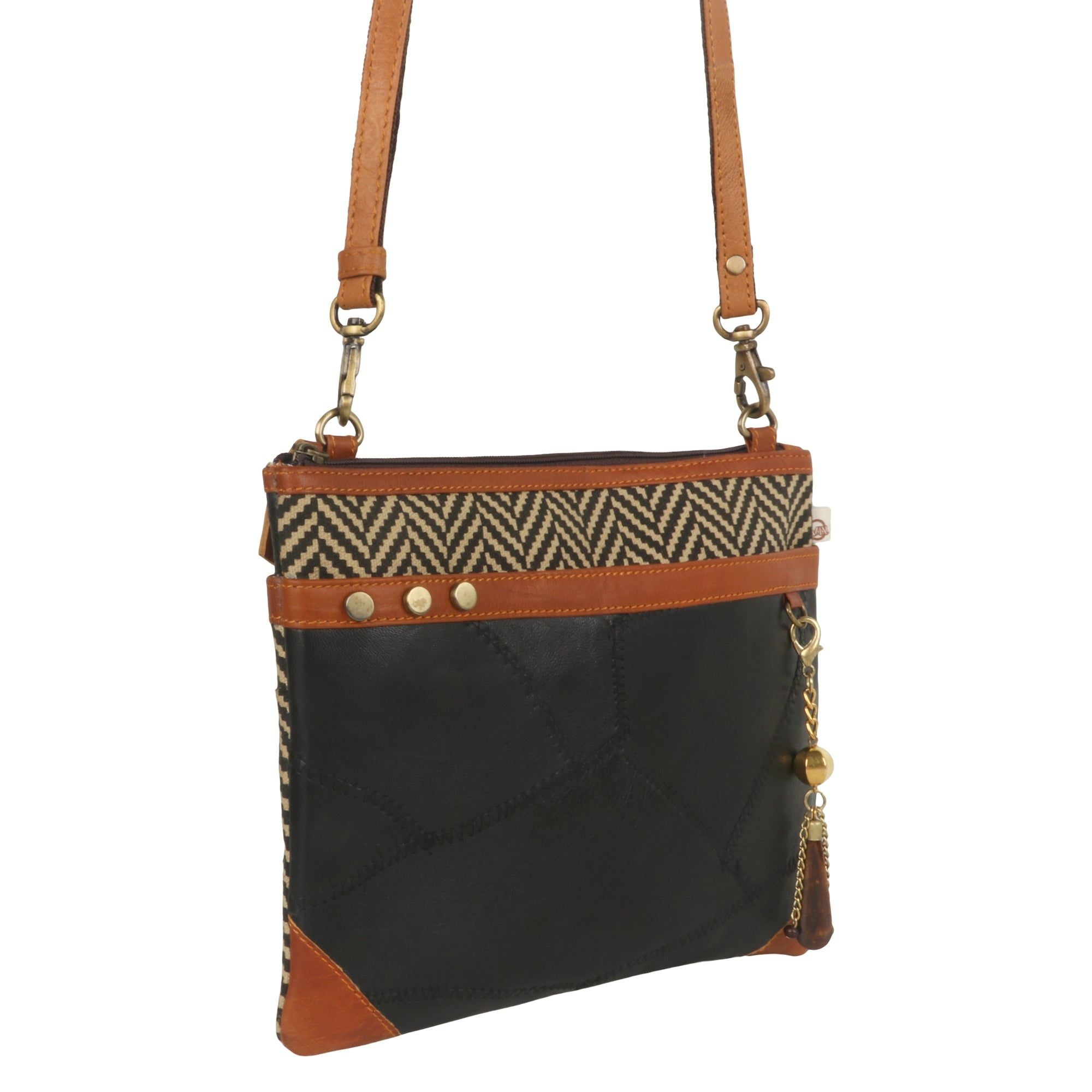Brook Herringbone Crossbody