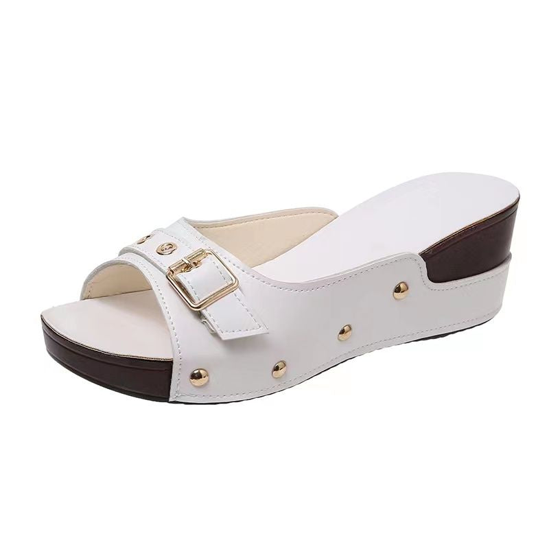 Women Sandals 2022 Fashion Wedges Shoes For Women Slippers Summer Shoes With Heels Sandals Flip Flops Women Beach Casual Shoes