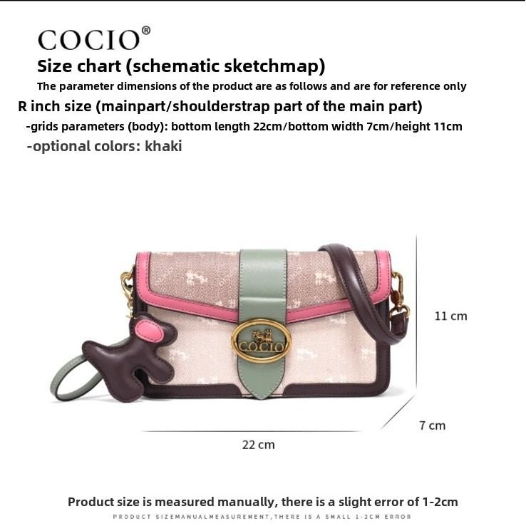 New collision color baguette bag fashion trend new shoulder armpit bag this year's popular models casual women's bags