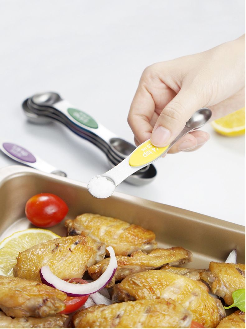 Magnetic Measuring Spoons Set