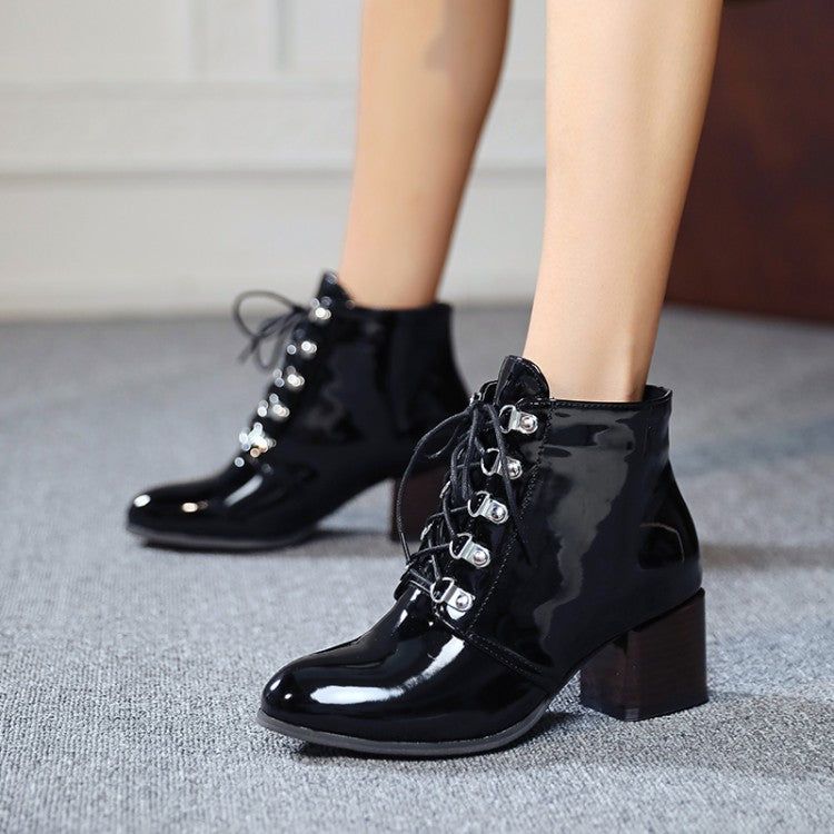 Women's thick heel short boots new autumn and winter