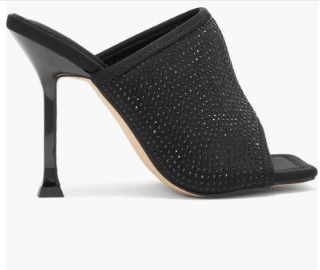 TOPSHOP WIDE FIT ROSE CRYSTAL EMBELLISHED STILETTO SANDAL (WOMEN)