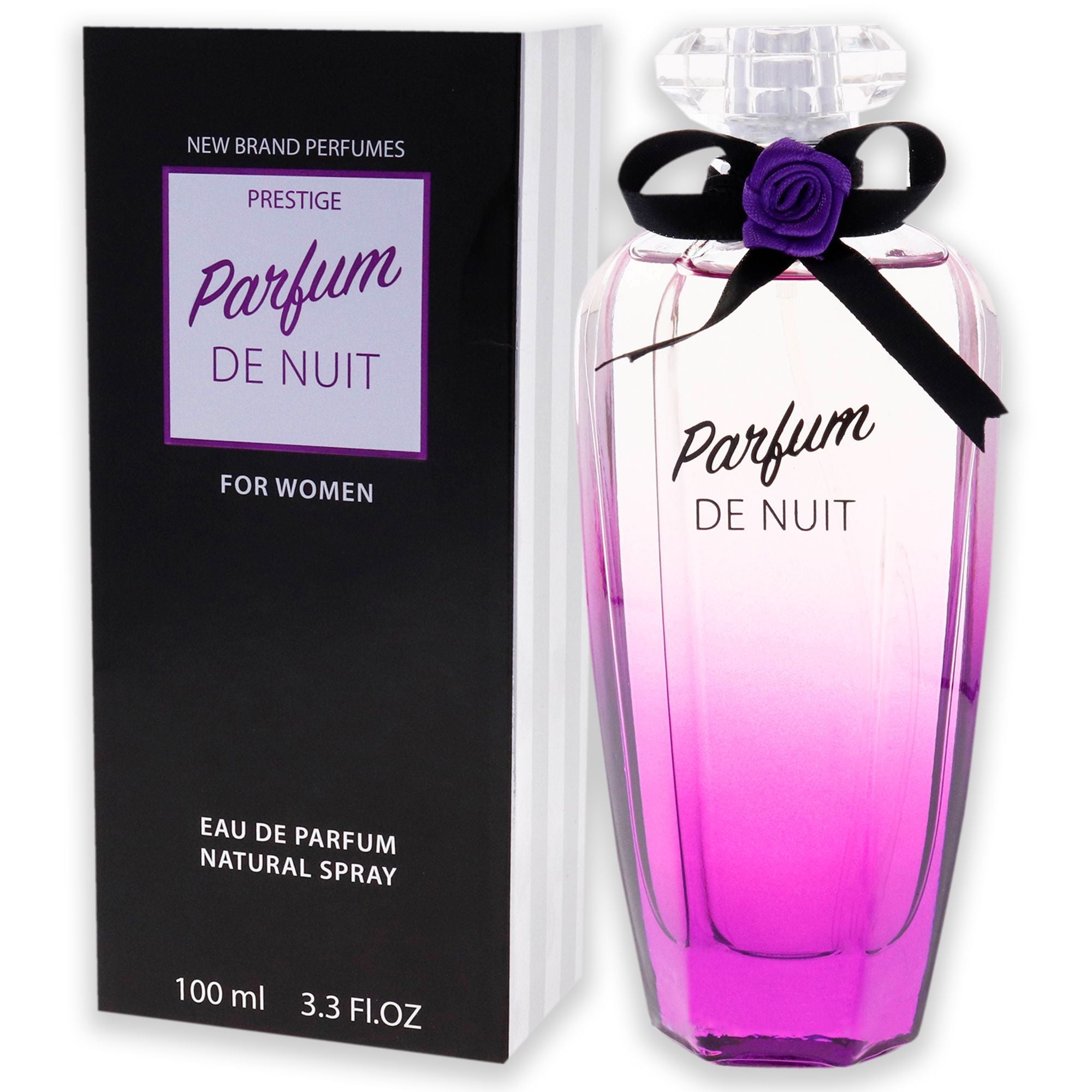 Parfum De Nuit by New Brand for Women - 3.3 oz EDP Spray