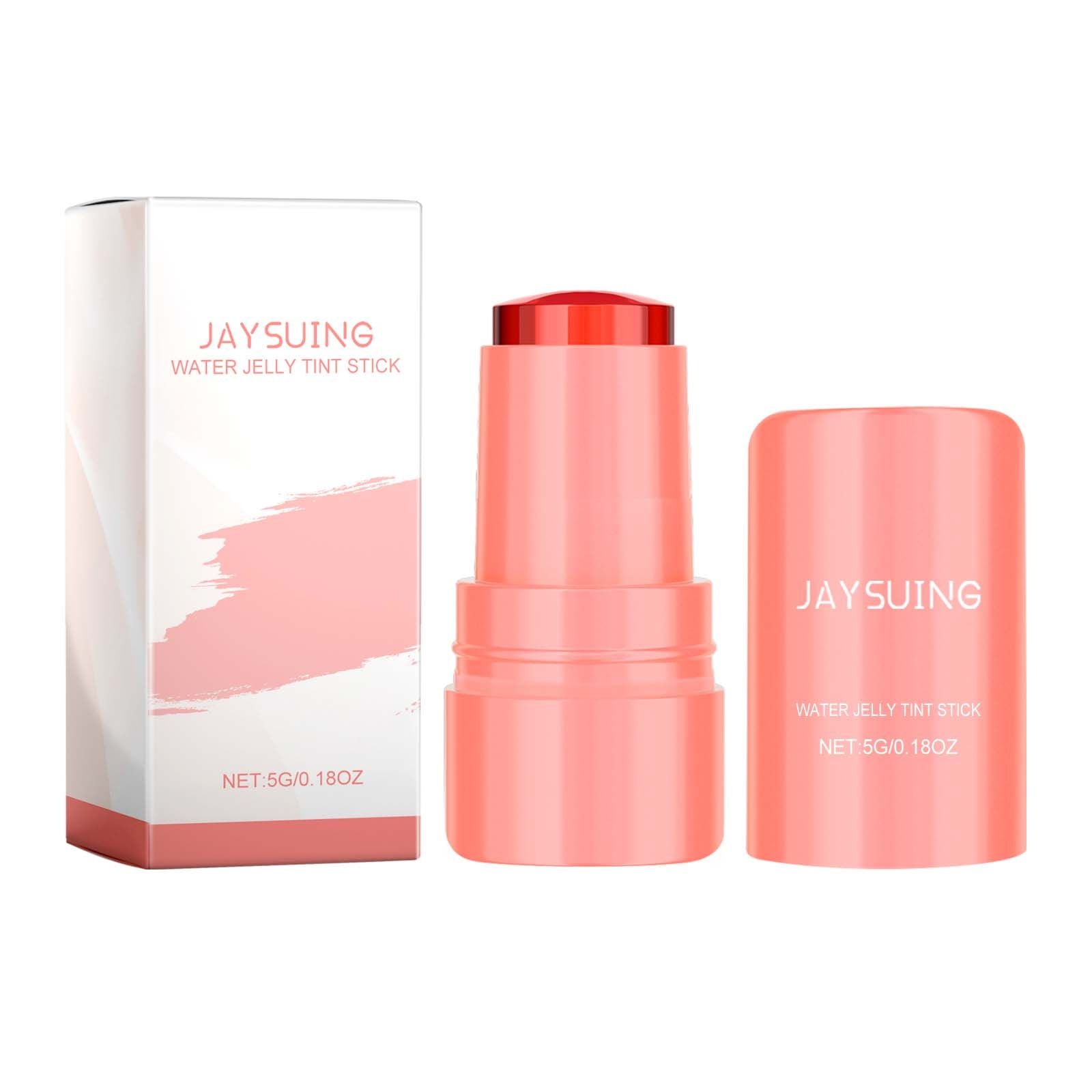 Jaysuing Jelly Blush Lip Gloss Stick Series, Brightening Lip Blush Stick For Even Skin Tone Lips And Cheeks