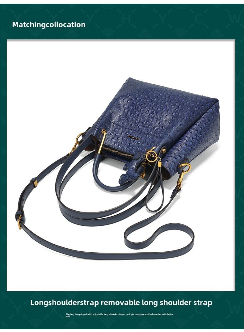 Light Luxury Hundred Shoulder Bag New Camel Bird Pattern Bucket Bag Senior Texture Handheld Casual Large Bag Temperament Women's Bags