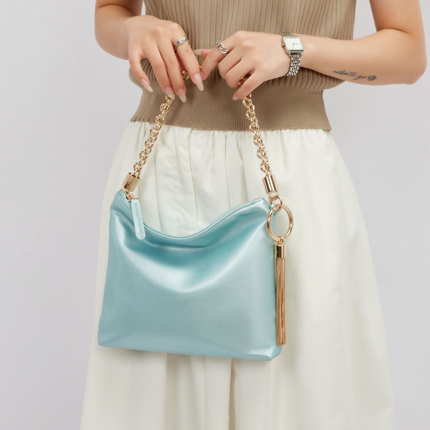 MKF Collection Brigitte Women's Shoulder Bag Functional Purse by Mia K