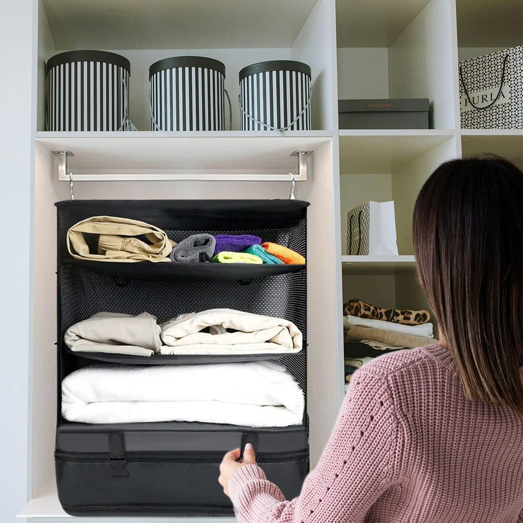 Easy Travel Foldable Luggage Organizer