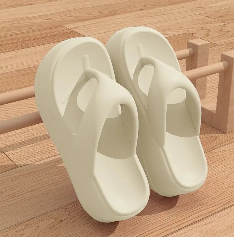 Summer new height-up women's flip-flops fashion trend everything with beach shoes slippers