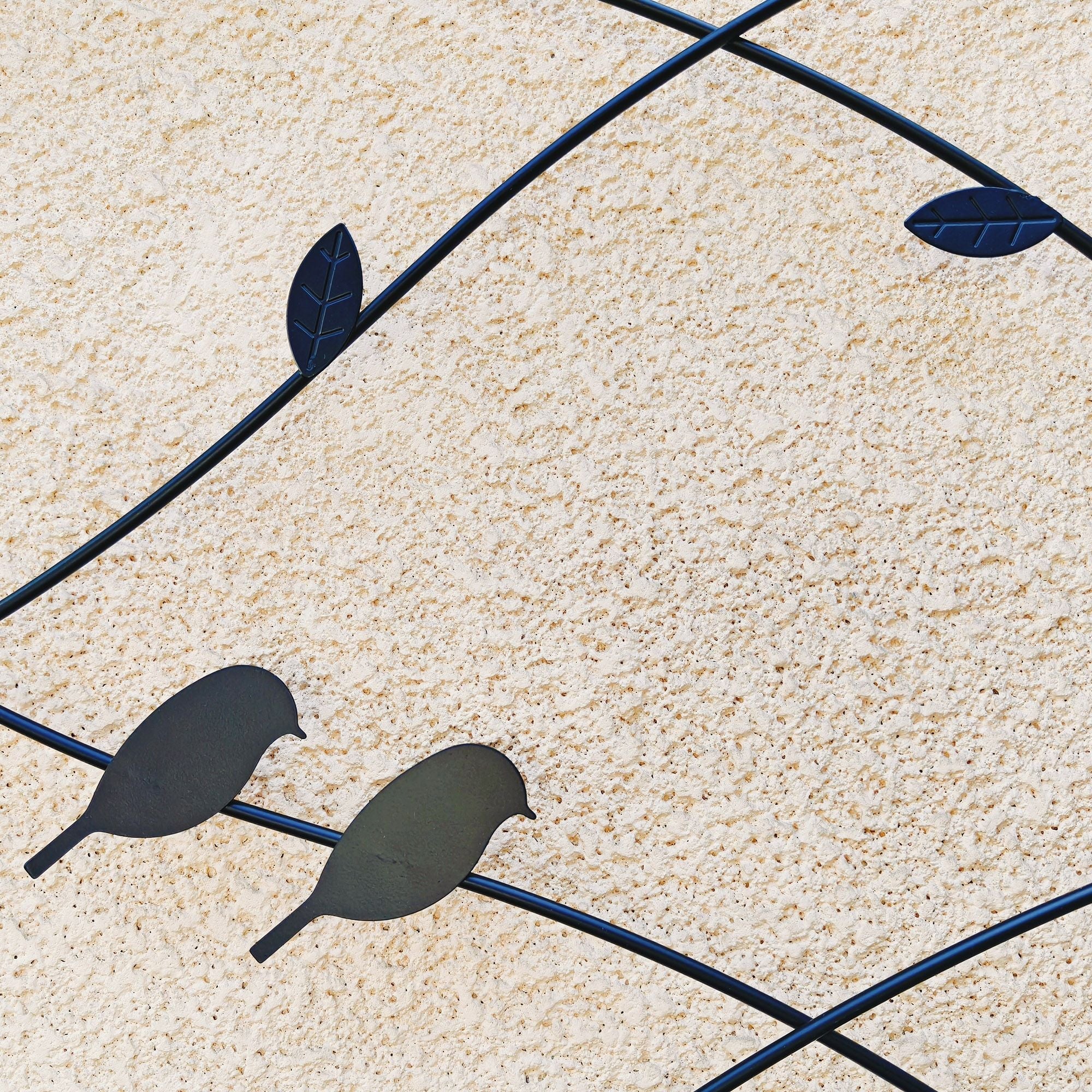 4 Pack Metal Garden Trellis 71" x 19.7" Rustproof Trellis for Climbing Plants Outdoor Flower Support Bird Deco Black