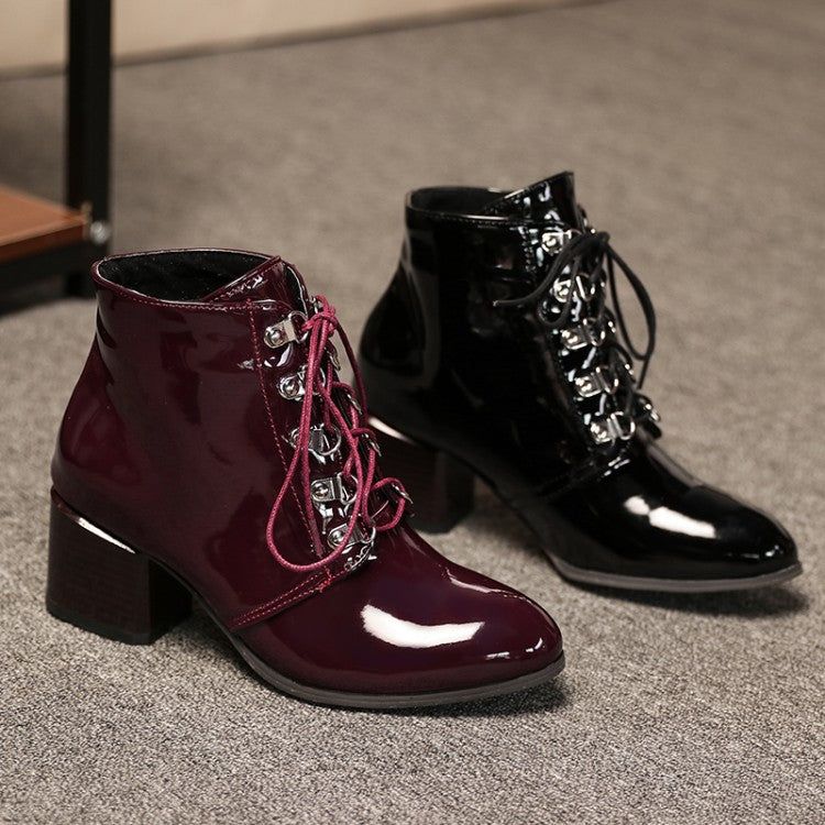 Women's thick heel short boots new autumn and winter