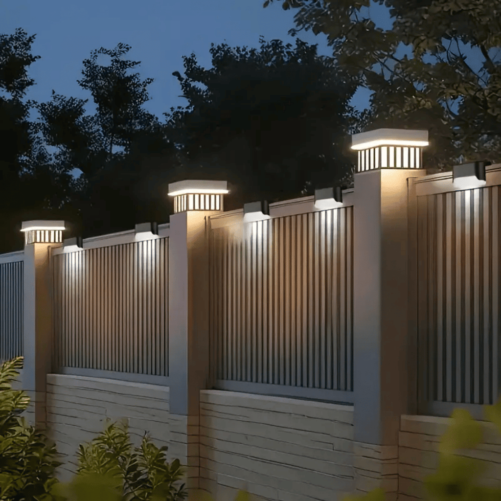 32PCS Solar Deck Lights Outdoor, Solar Step Lights Waterproof Led Solar lights for Outdoor Stairs, Step , Fence, Yard, Patio, and Pathway Family's Gifts (Warm White)