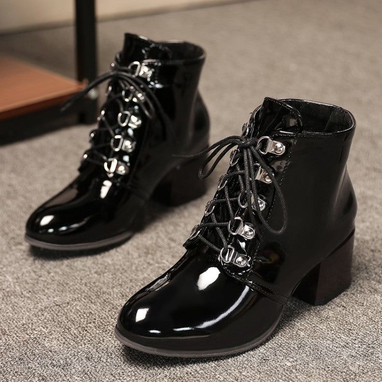 Women's thick heel short boots new autumn and winter