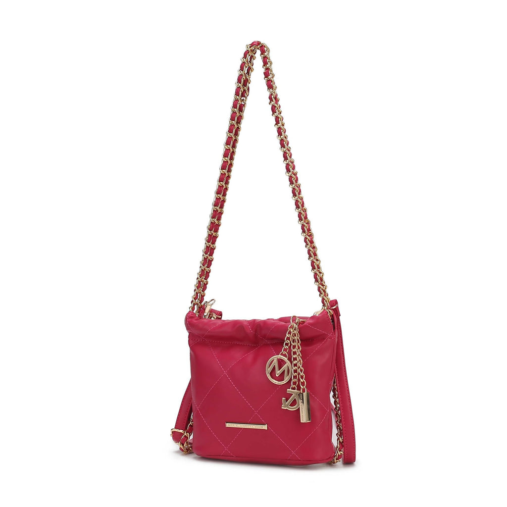 MKF Collection Loriana Quilted Women's Shoulder Handbag by Mia K