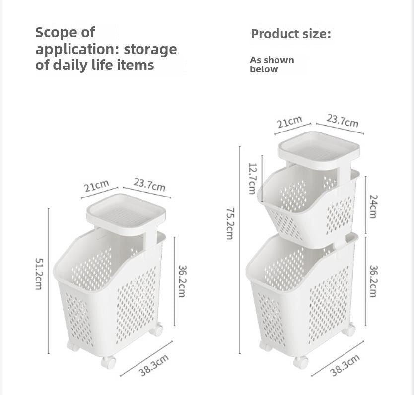 Stitched Laundry Basket Household Dirty Clothes Storage Basket Bathroom Partition Floor to Floor Shelf Narrow
