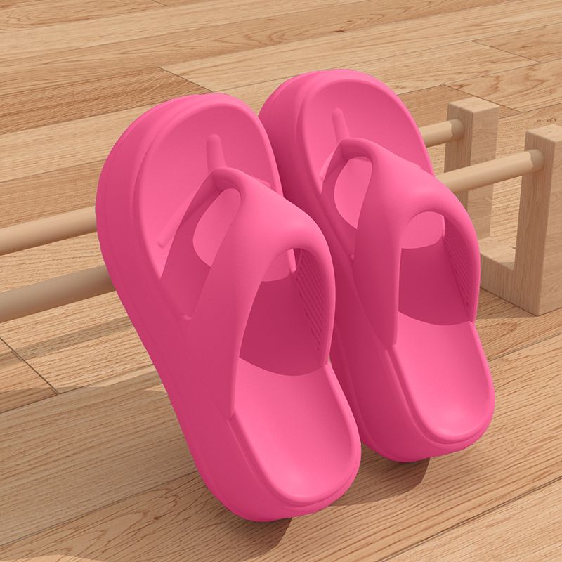Summer new height-up women's flip-flops fashion trend everything with beach shoes slippers